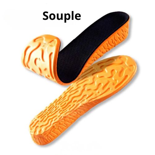 Semelles de hauteur en mousse mémoire de forme