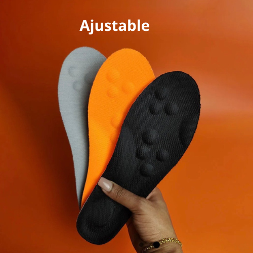 Semelles orthopédiques avec points de massage